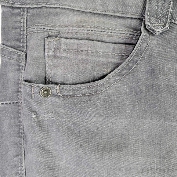 Democracy Jeans Skinny Ab Solution Flex Women's Size 8 Gray Mid Rise - Picture 5 of 11